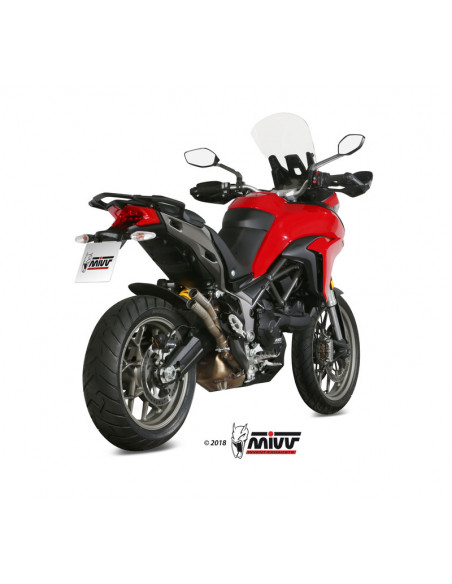 Silencieux MIVV Double Gun Full Titane Ducati 950 Multistrada