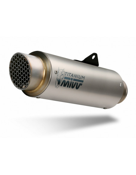 Silencieux MIVV GP Pro Titanium/casquette inox Ducati Monster 821 Silencieux MIVV GP Pro Titanium/casquette inox Ducati Monster 821