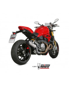 Silencieux MIVV GP Pro Titanium/casquette inox Ducati Monster 821 2