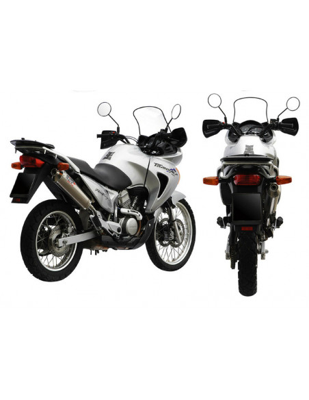 Silencieux MIVV Oval Classic inox Honda XL650V Transalp Silencieux MIVV Oval Classic inox Honda XL650V Transalp