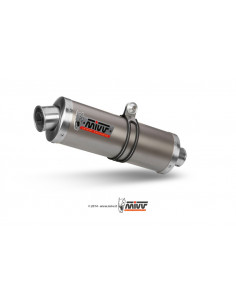 Silencieux MIVV Oval Classic inox Honda XL650V Transalp 2