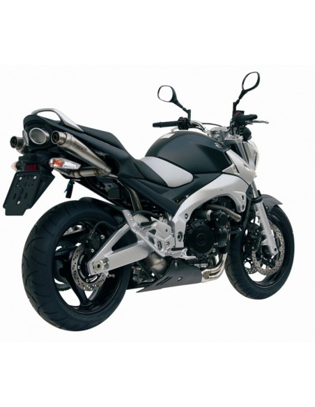 Silencieux double MIVV X-Cone inox Suzuki GSR600 Silencieux double MIVV X-Cone inox Suzuki GSR600