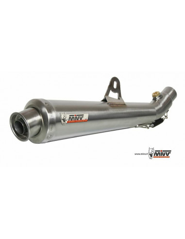 Silencieux double MIVV X-Cone inox Suzuki GSR600 Silencieux double MIVV X-Cone inox Suzuki GSR600