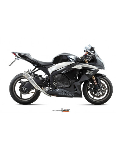 Silencieux double MIVV Ghibli inox Suzuki GSX-R1000 Silencieux double MIVV Ghibli inox Suzuki GSX-R1000