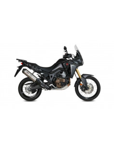 Silencieux MIVV Oval Carbon Cap titane Honda CRF1000L Africa Twin 2