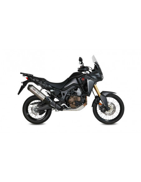 Silencieux MIVV Oval Carbon Cap titane Honda CRF1000L Africa Twin Silencieux MIVV Oval Carbon Cap titane Honda CRF1000L Africa Twin