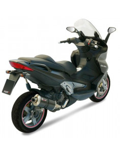 Silencieux MIVV Oval carbone/casquette inox Gilera Fuoco 500/Nexus 500 2