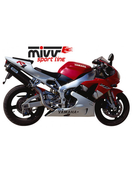 Silencieux MIVV Oval Classic carbone Yamaha YZF-R1 Silencieux MIVV Oval Classic carbone Yamaha YZF-R1