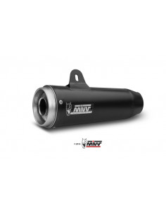 Silencieux MIVV Ghibli inox noir Kawasaki Z900RS