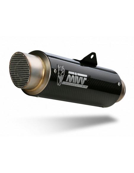 Silencieux MIVV GP Pro carbone/casquette inox BMW S1000RR