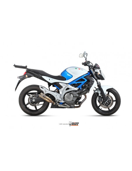 Silencieux MIVV double Gun full titane Suzuki Gladius SFV 650 Silencieux MIVV double Gun full titane Suzuki Gladius SFV 650