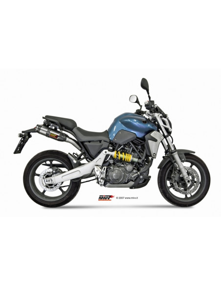 Silencieux double MIVV Suono inox/casquette carbone Yamaha MT-03 Silencieux double MIVV Suono inox/casquette carbone Yamaha MT-03
