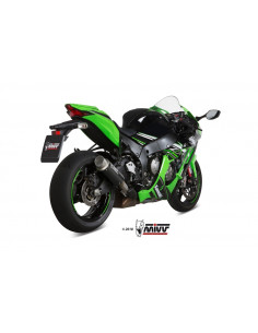Silencieux MIVV GP-Pro carbone/casquette inox Kawasaki ZX-10R 2