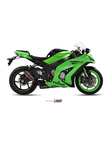 Silencieux MIVV double Gun full titane Kawasaki ZX10R