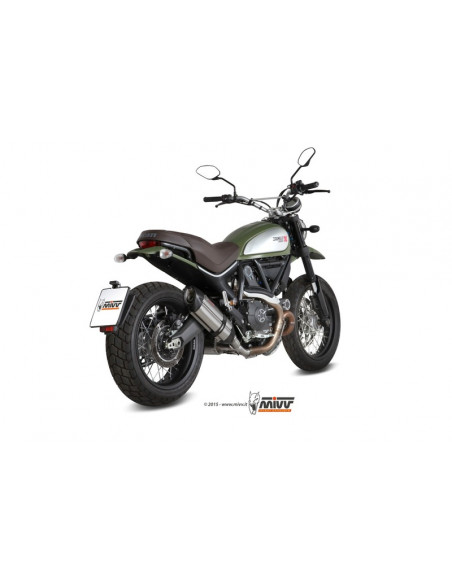 Silencieux MIVV Suono inox Ducati Scrambler 800 Silencieux MIVV Suono inox Ducati Scrambler 800