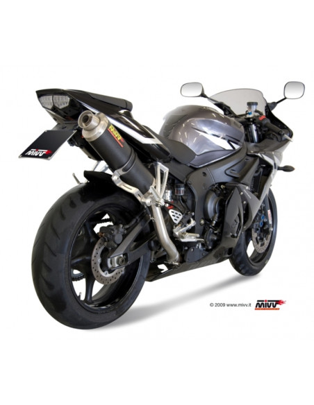 Silencieux MIVV Oval Classic carbone Yamaha YZF-R6 Silencieux MIVV Oval Classic carbone Yamaha YZF-R6