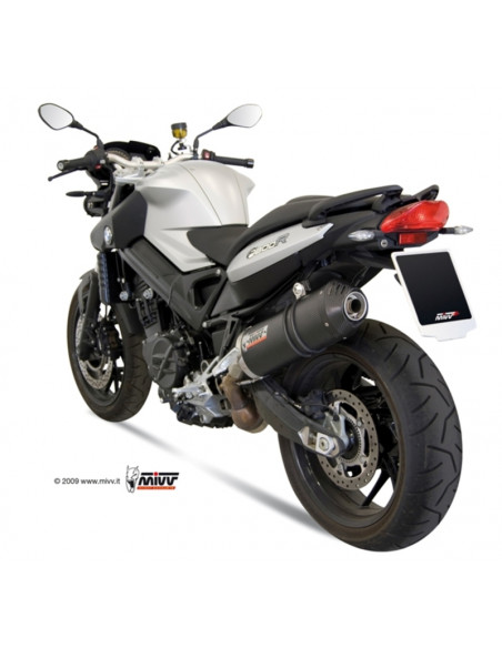 Silencieux MIVV Oval Carbon Cap carbone BMW F800R Silencieux MIVV Oval Carbon Cap carbone BMW F800R