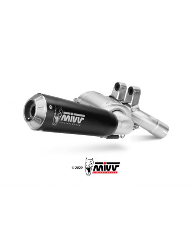 Silencieux MIVV X-M1 - Steel Black/inox BMW F900R Silencieux MIVV X-M1 - Steel Black/inox BMW F900R