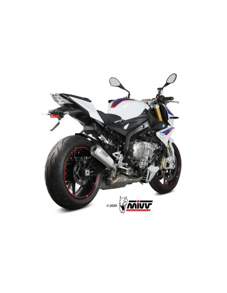 Silencieux MIVV X-M1 - titane/inox BMW S1000R Silencieux MIVV X-M1 - titane/inox BMW S1000R