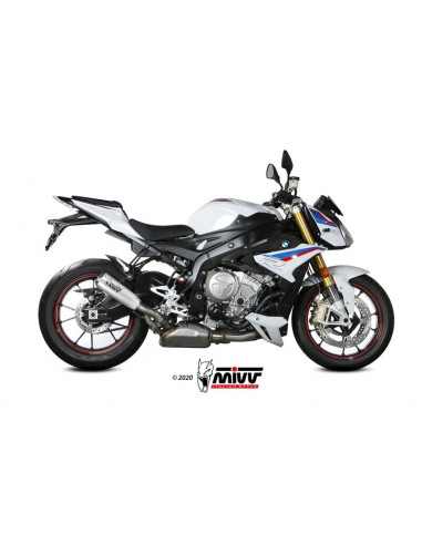 Silencieux MIVV X-M1 - titane/inox BMW S1000R Silencieux MIVV X-M1 - titane/inox BMW S1000R