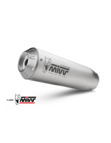 Silencieux MIVV X-M1 - titane/inox BMW S1000R Silencieux MIVV X-M1 - titane/inox BMW S1000R