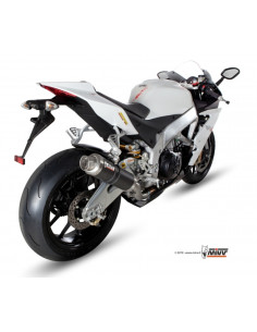 Silencieux MIVV GP carbone Aprilia RSV4/RSV1000/Tuono