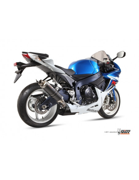 Silencieux MIVV GP carbone Suzuki GSX-R600/GSX-R750 Silencieux MIVV GP carbone Suzuki GSX-R600/GSX-R750