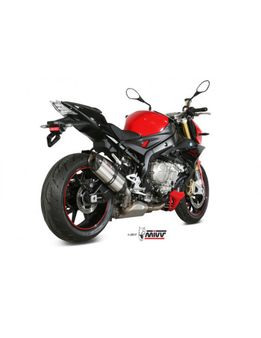 Silencieux MIVV Suono inox/casquette carbone BMW S1000R Silencieux MIVV Suono inox/casquette carbone BMW S1000R
