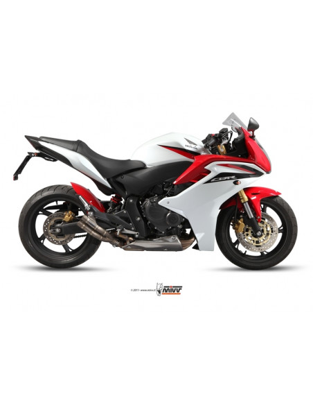 Silencieux MIVV Double Gun full titane Honda CBR600F/CB600F Silencieux MIVV Double Gun full titane Honda CBR600F/CB600F