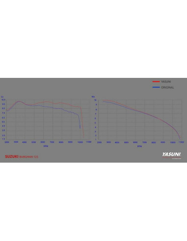 Silencieux YASUNI Scooter 4 - Suzuki UH 125 Burgman Silencieux YASUNI Scooter 4 - Suzuki UH 125 Burgman