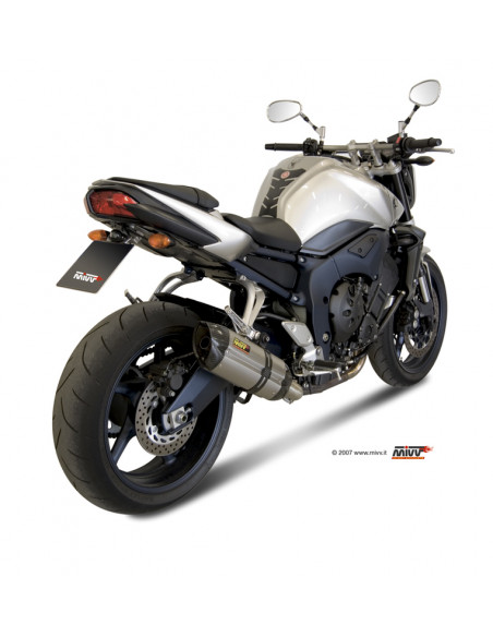 Silencieux MIVV Suono inox/casquette carbone Yamaha FZ1/FZ1 Fazer Silencieux MIVV Suono inox/casquette carbone Yamaha FZ1/FZ1 Fazer