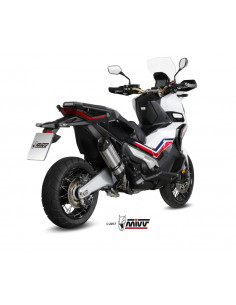 Silencieux MIVV Suono inox/casquette carbone Honda X-ADV 750 2