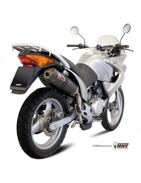 Silencieux MIVV Oval Carbon Cap carbone Honda XL125V Varadero Silencieux MIVV Oval Carbon Cap carbone Honda XL125V Varadero