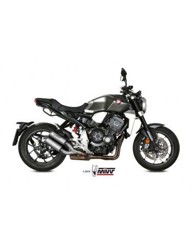 Silencieux MIVV MK3 inox/casquette inox Honda CB1000R Silencieux MIVV MK3 inox/casquette inox Honda CB1000R