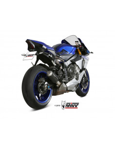 Silencieux MIVV MK3 Carbon/casquette inox Yamaha R1 2