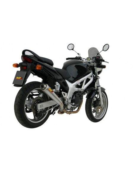 Silencieux MIVV X-Cone inox brossé Suzuki SV650 Silencieux MIVV X-Cone inox brossé Suzuki SV650