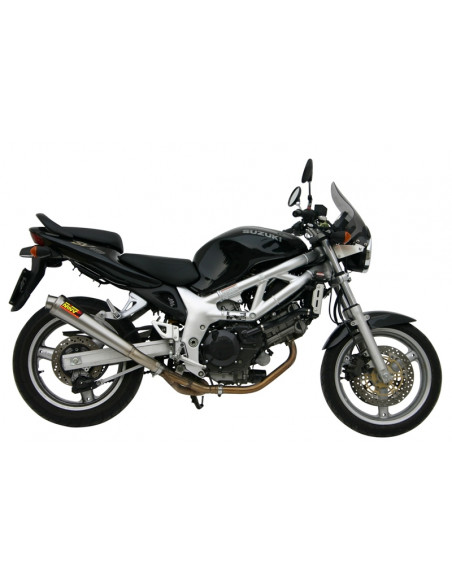 Silencieux MIVV X-Cone inox brossé Suzuki SV650 Silencieux MIVV X-Cone inox brossé Suzuki SV650