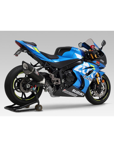 YOSHIMURA R-11Sq R Muffler Satin Finish/Carbon End Cap Suzuki GSX-R 1000
