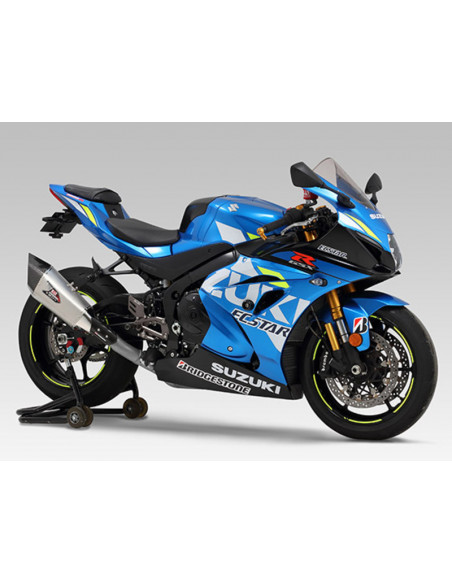 Silencieux YOSHIMURA R-11Sq R Satin Finish/casquette carbone Suzuki GSX-R 1000