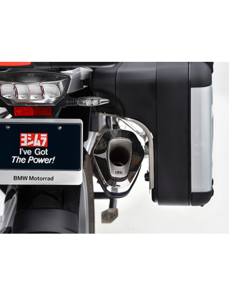 Silencieux YOSHIMURA Hepta Force inox/casquette inox BMW R1200GS