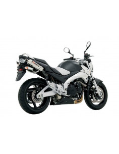 SILENCIEUX DE RECHANGE GAUCHE TRI-OVAL TITANE YOSHIMURA POUR SUZUKI