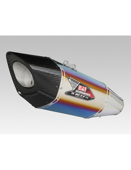 Silencieux YOSHIMURA R-11SQ titane bleu/casquette carbone Suzuki Katana