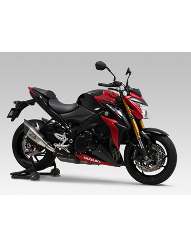 Silencieux YOSHIMURA R-11SQ inox satin/casquette carbone Suzuki GSX-S 1000
