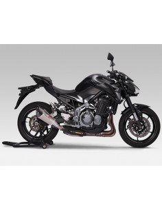 Silencieux YOSHIMURA R11 Inox/casquette carbone Kawasaki Z900 2
