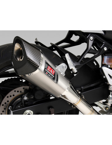 Silencieux YOSHIMURA R11 inox/casquette carbone Suzuki GSR-750