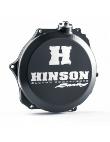 Couvercle de carter d'embrayage HINSON aluminium noir Honda CRF250R