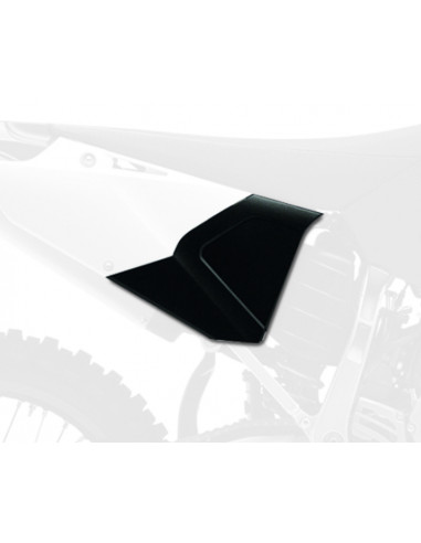 Boîte à air POLISPORT restylé noir avec cache boîte à air Yamaha YZ125/250/250X