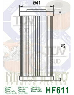 Filtre à huile HIFLOFILTRO - HF611 2