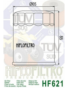 Filtre à huile HIFLOFILTRO - HF621 Arctic Cat 2