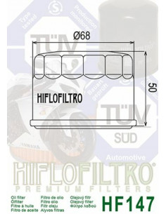 Filtre à huile HIFLOFILTRO - HF147 2